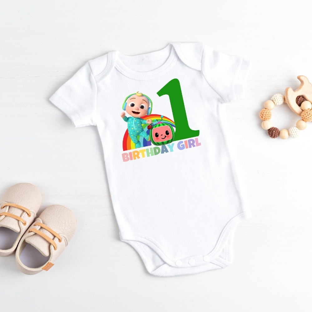 Cocomelon onesie,  Cocomelon bodysuit for boy or girl baby